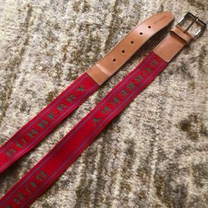 Burberry Nylon Belt